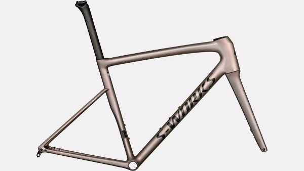 TARMAC SL8 SW FRMSET  Gloss Viavi Red Gold Over Silver / Satin Metallic Obsidian