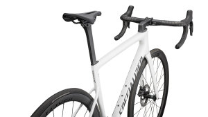 2025 Tarmac SL8 EXPERT DI2 Gloss White / Black Metallic - Image 7