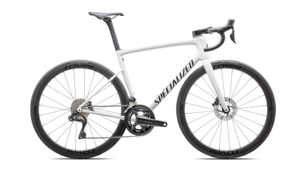 2025 Tarmac SL8 EXPERT DI2 Gloss White / Black Metallic