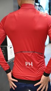 PH 長袖車衣 SQUARE CHILI PEPPER 204 紅色 - Image 2