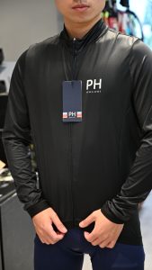 PH 長袖車衣 SQUARE BLACK 999 黑色 - Image 3