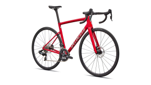 Tarmac SL8 Comp - SRAM Rival AXS GLOSS RED TINT OVER SILVER DUST / SILVER DUST - Image 3