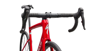 Tarmac SL8 Comp - SRAM Rival AXS GLOSS RED TINT OVER SILVER DUST / SILVER DUST - Image 6