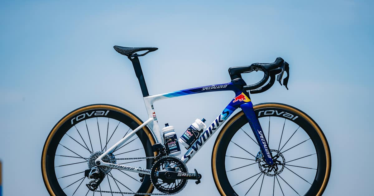 Red Bull-BORA-Hansgrohe Specialized S-Works Tarmac SL9 team design announcement source image for YOYO bicycle industry report