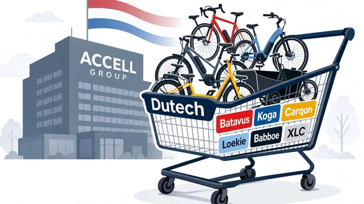 Accell／Dutech 部分業務承接 source image for YOYO bicycle industry report
